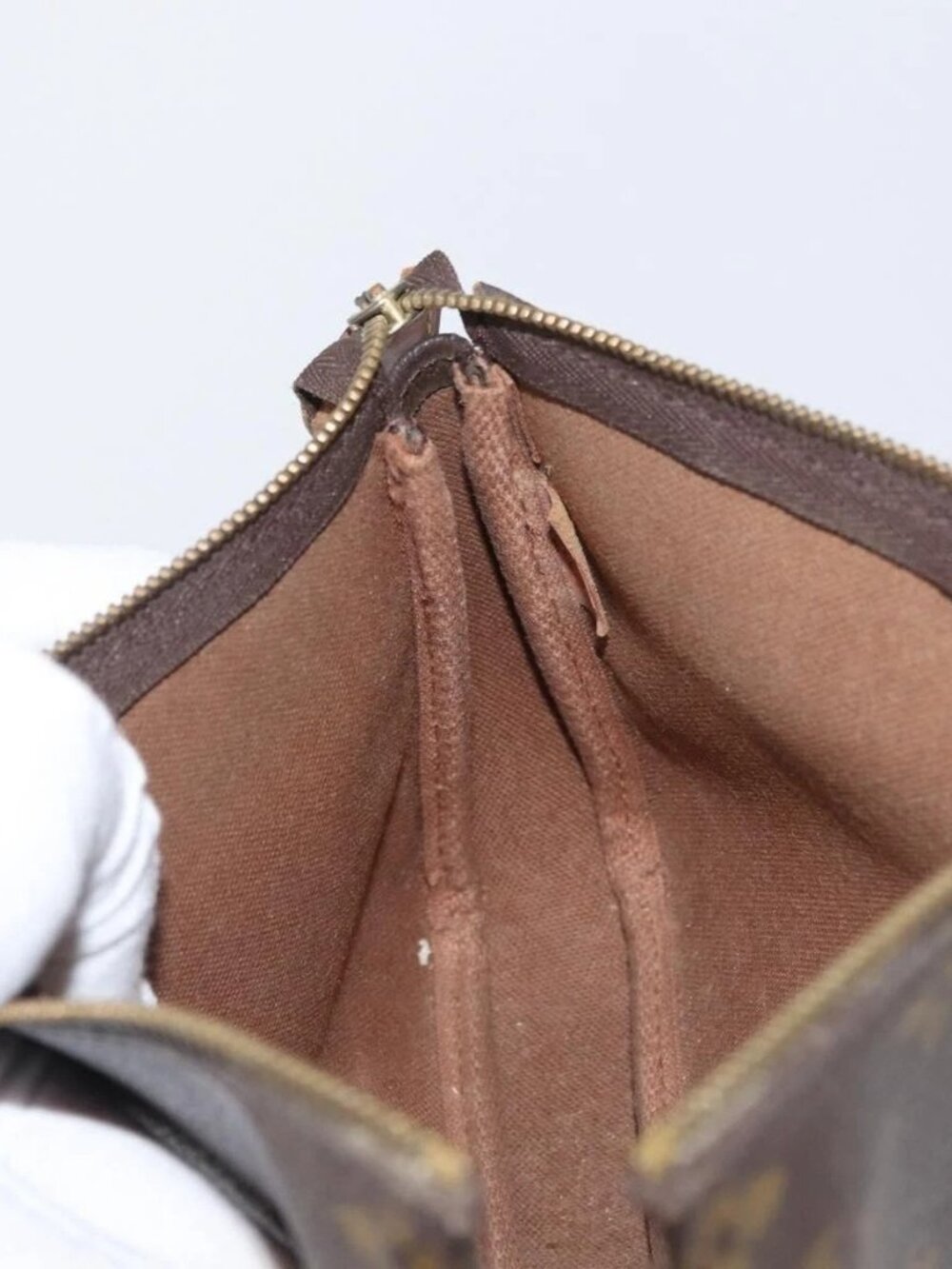 LOUIS VUITTON Monogram Pochette Accessoires Pouch M51980 LV Auth 172877 - Picture 11 of 16